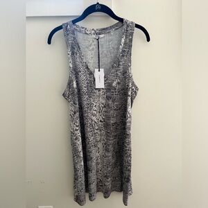 Z Supply snake print dress size L